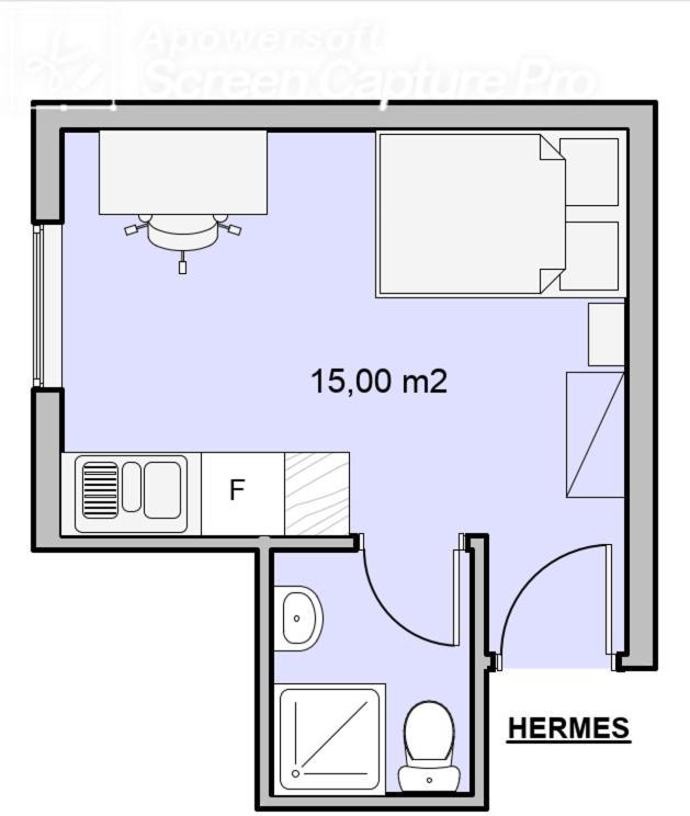 Pantheon Apartments سالونيك الغرفة الصورة